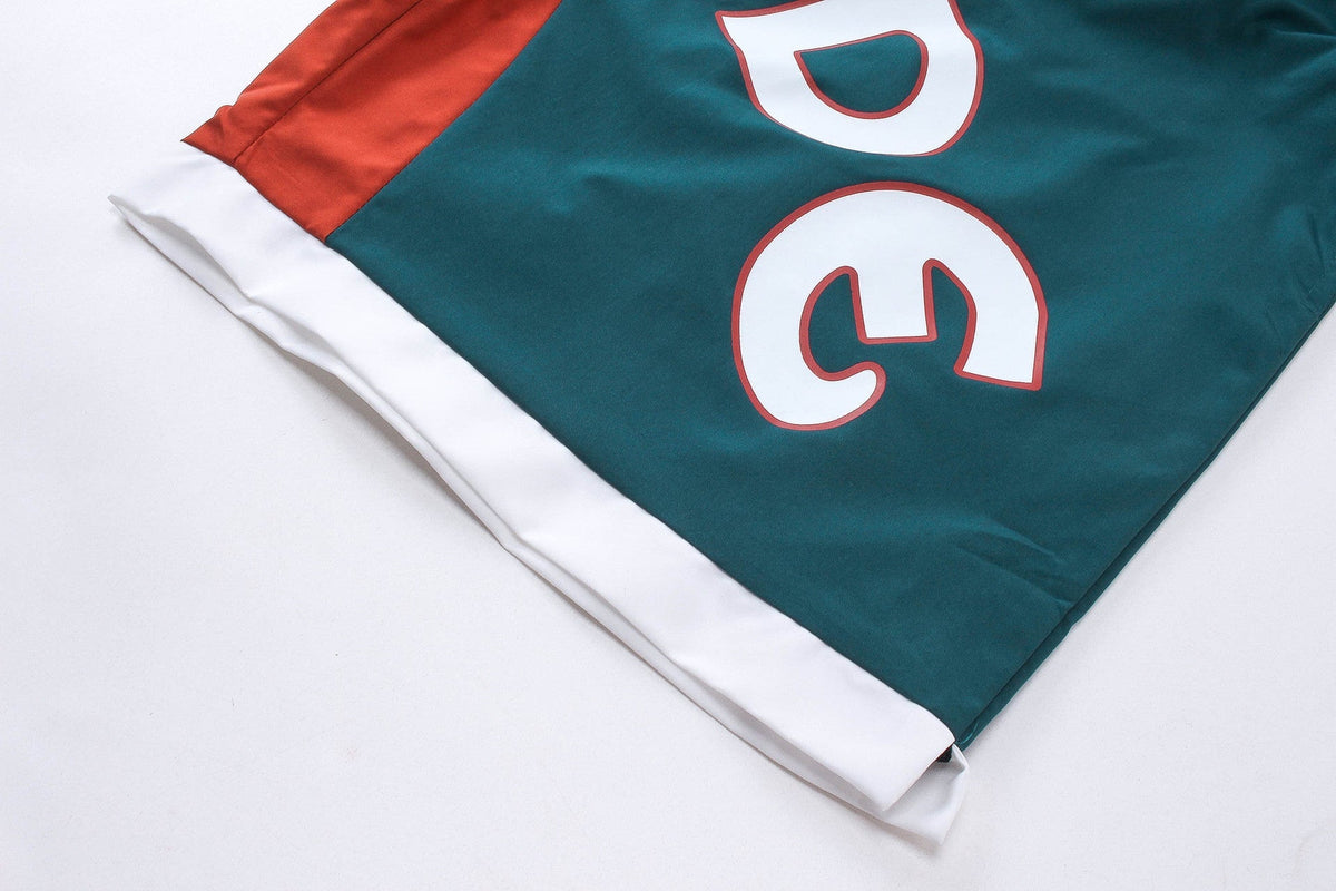RHUDE Mechanic Logo Short – Black / Green