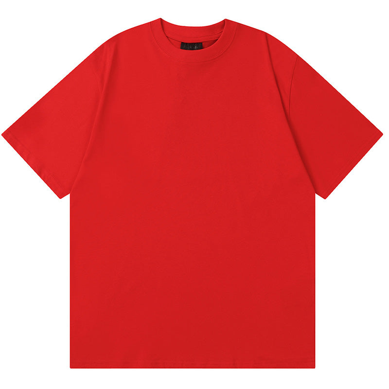 Fear of God Flocking FG7C Letters T-Shirt – Red / Black / Navy Blue
