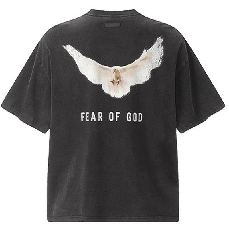 Fear of God Dove Pattern T-Shirt – Black