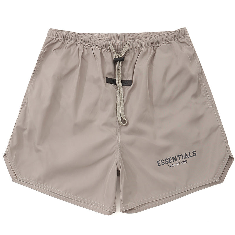 Fear of God Essentials 3M Reflective Shorts – Black / Grey