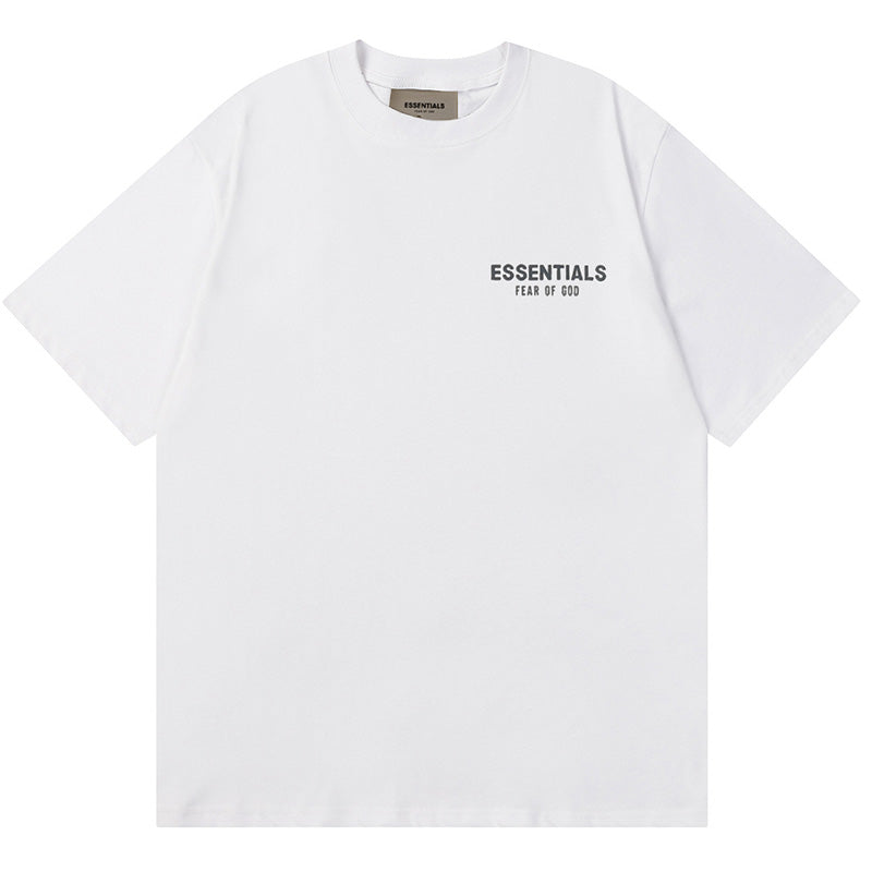 Fear of God Essentials Boxy Photo T-Shirt – White / Black / Apricot / Matcha