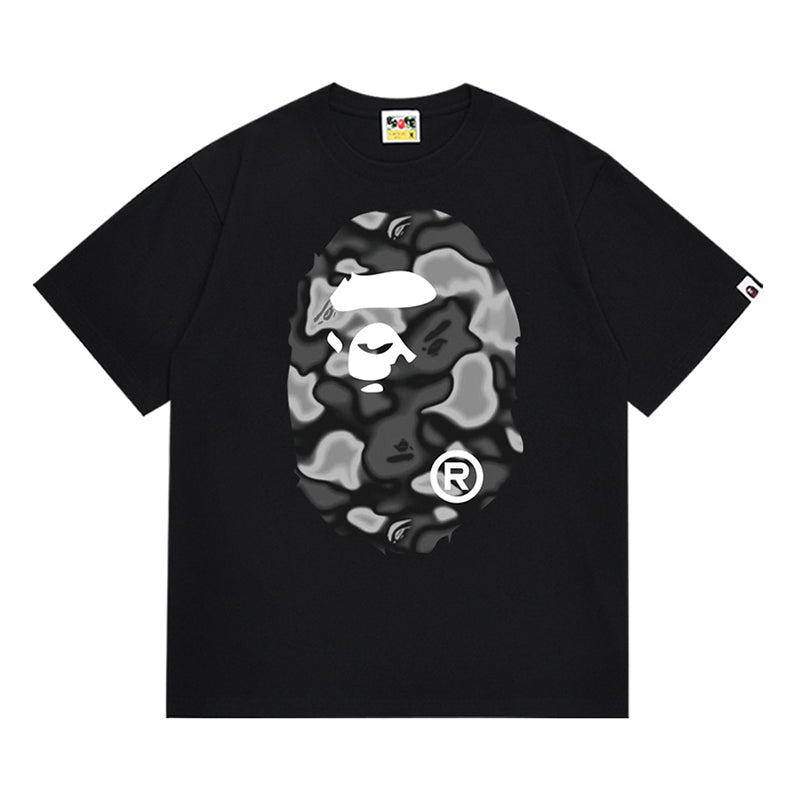 BAPE Liquid Camo Big Ape Head Tee
