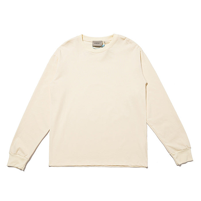 Fear of God Essentials Long Sleeve Tee – Brown / Black / Khaki / Apricot
