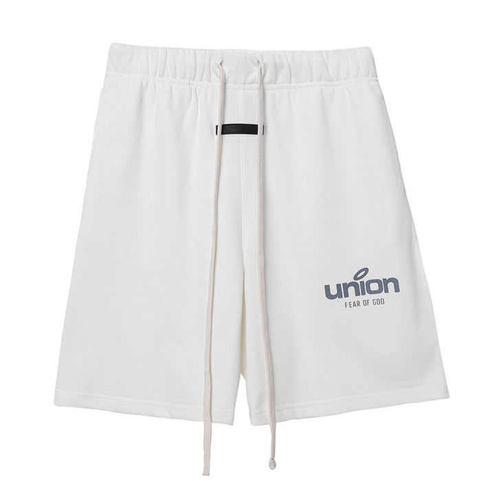 Fear of God Essentials x Union Shorts – White / Black / Green