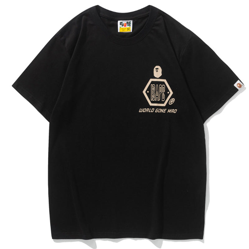 BAPE World Gone Mad Desert Camo Ape Head Tee