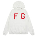 Fear Of God Season 7 FG Flocked Letters Hoodie – Ashes