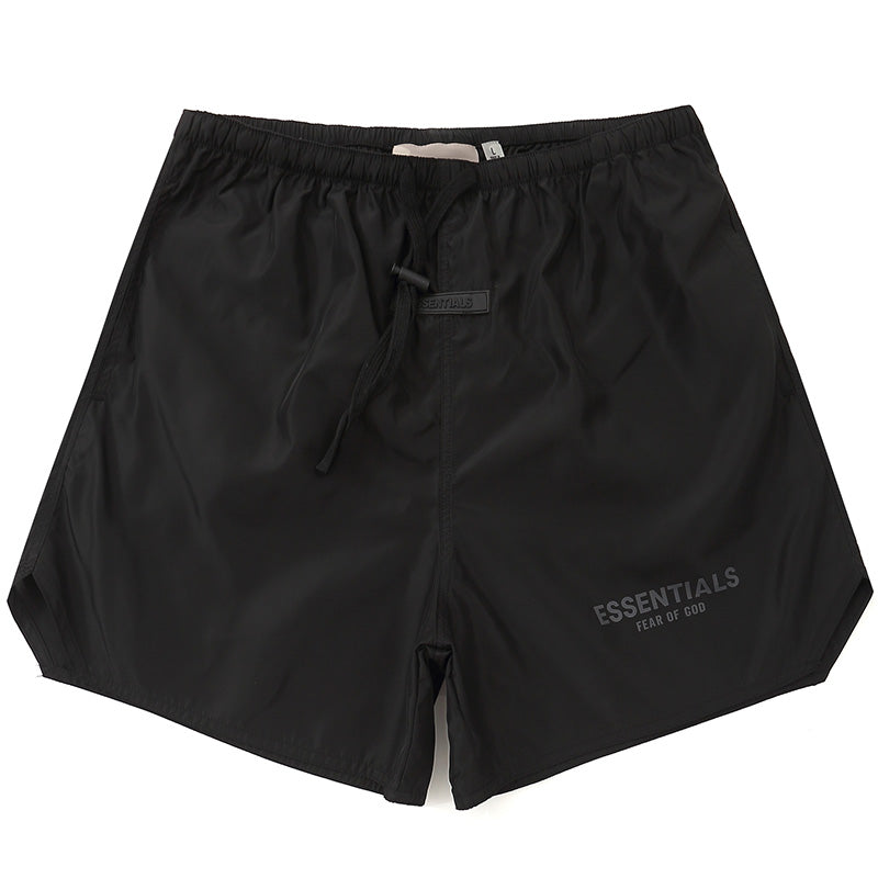 Fear of God Essentials 3M Reflective Shorts – Black / Grey