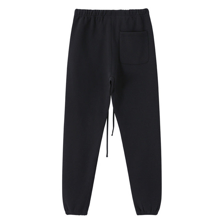 Fear Of God Essentials Fleece-Lined Relaxed Pants – Black