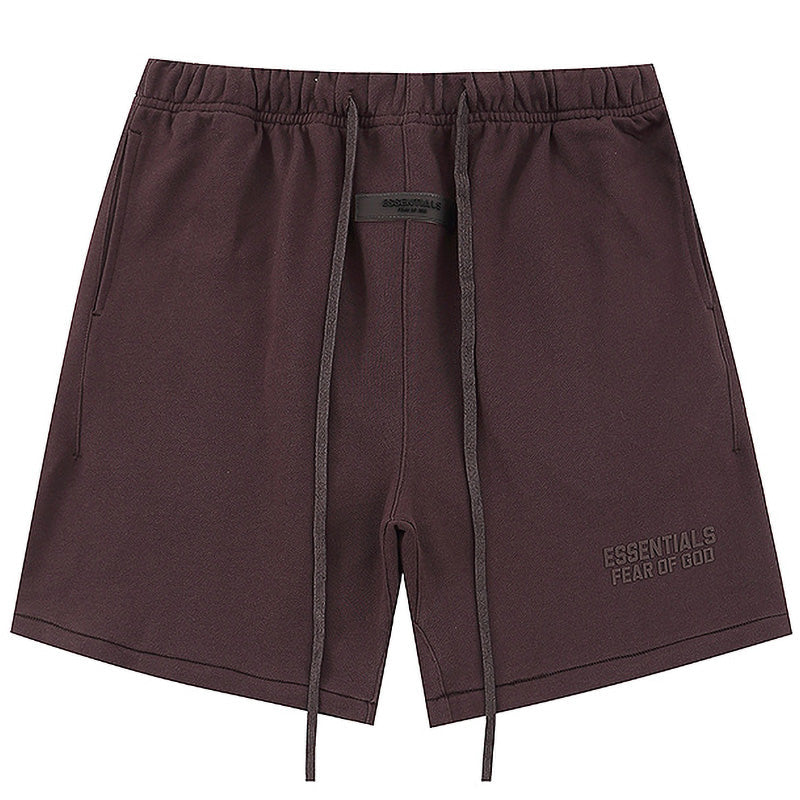 Fear Of God Season 9 Flocking Letter Print Shorts – Wheat / Mei Purple