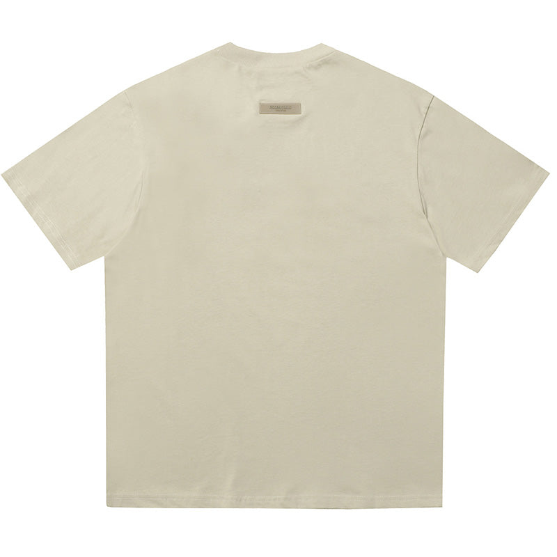 Fear of God Essentials Logo T-Shirt – Black / Grey / Apricot / Matcha / Aquamarine
