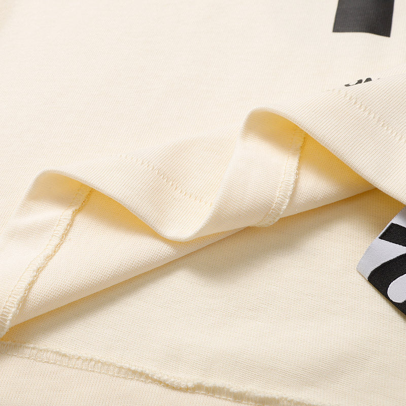 Fear of God x RRR123 Dissolving Cross Letter Print T-Shirt – Apricot