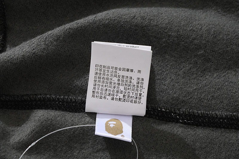 BAPE Black Gold Shark Camouflage Hoodie