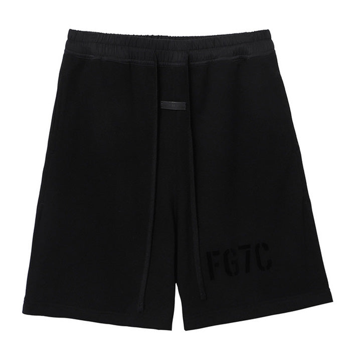 Fear of God Essentials 7C Shorts – Light Gray / Black