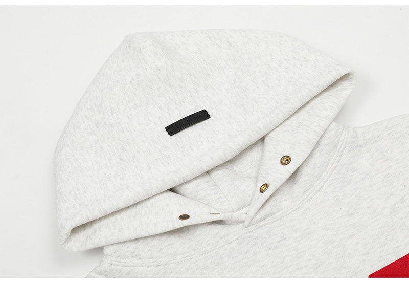Fear Of God Season 7 FG Flocked Letters Hoodie – Ashes
