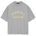 Fear of God Essentials Kids Heavy Jersey Crewneck T-Shirt – Light Grey / Dark Gray / Black / Slate Gray / Yellow