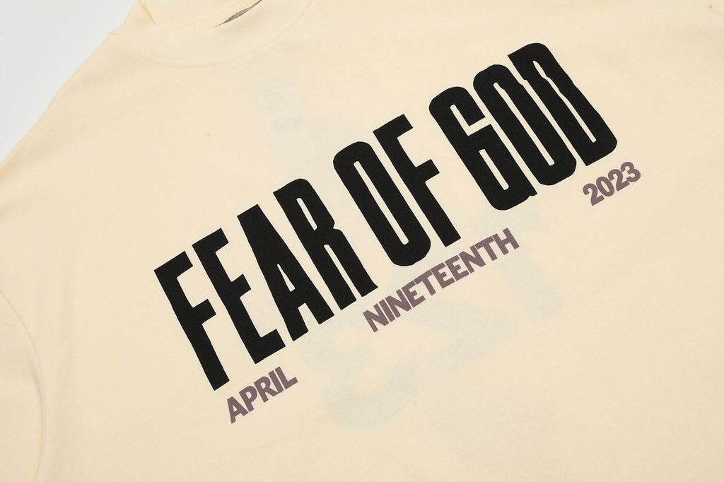 Fear of God x RRR123 T-Shirt – Apricot