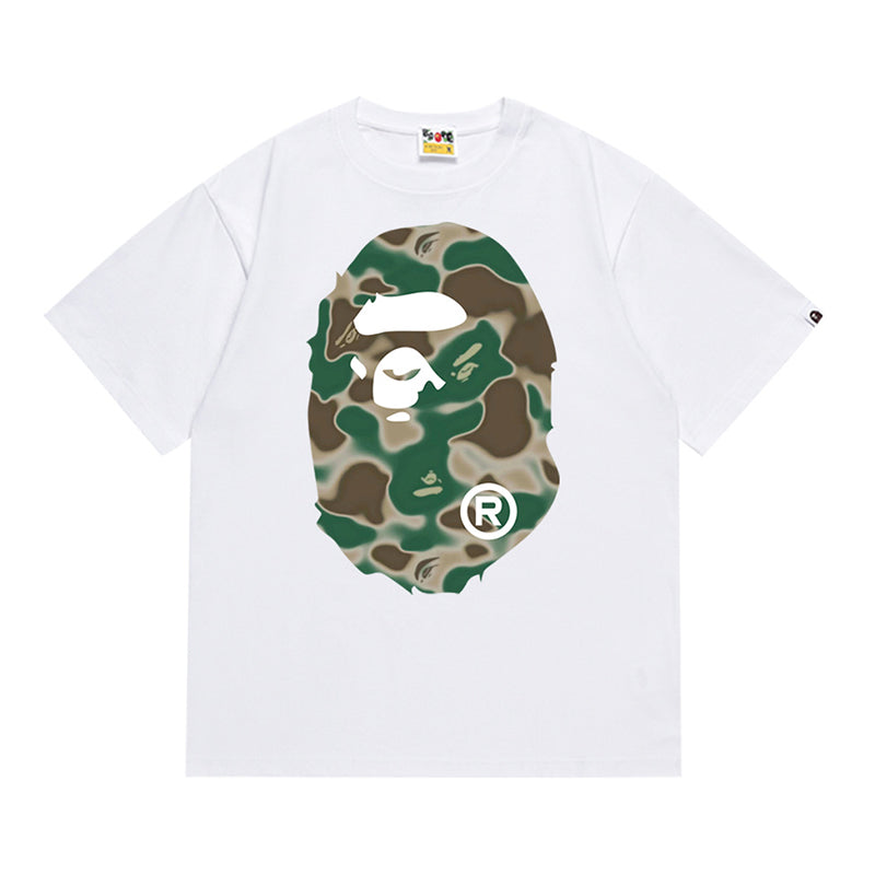 BAPE Liquid Camo Big Ape Head Tee