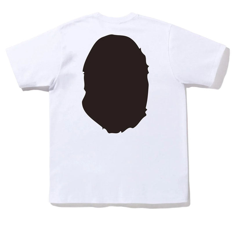 BAPE Stacked Logo Ape Head T-Shirt