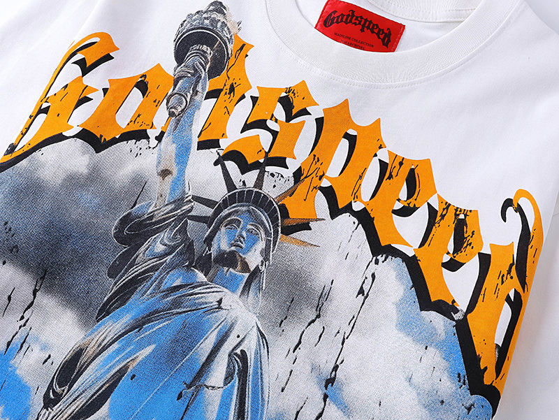 GODSPEED Chrome Liberty Graphic T-Shirt – 100% Cotton
