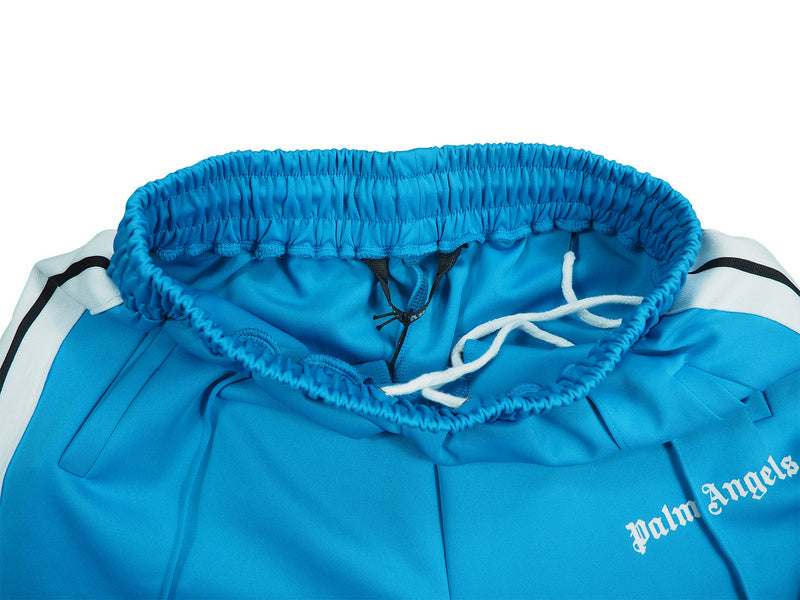 Palm Angels Sports Shorts – Lake Blue | Cotton