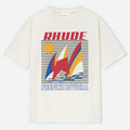 RHUDE Poster T-Shirt – Apricot