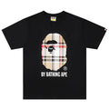 BAPE Burberry Plaid Ape Head T-Shirt by A Bathing Ape