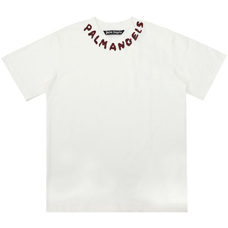 Palm Angels Seasonal Logo Crewneck T-Shirt – 100% Cotton