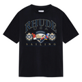RHUDE International Sailing Tee – Black / Beige