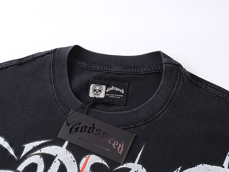 GODSPEED Skull Graphic T-Shirt