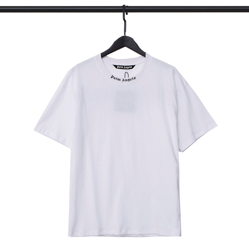 Palm Angels Double-Color Gothic Back Logo T-Shirt – White